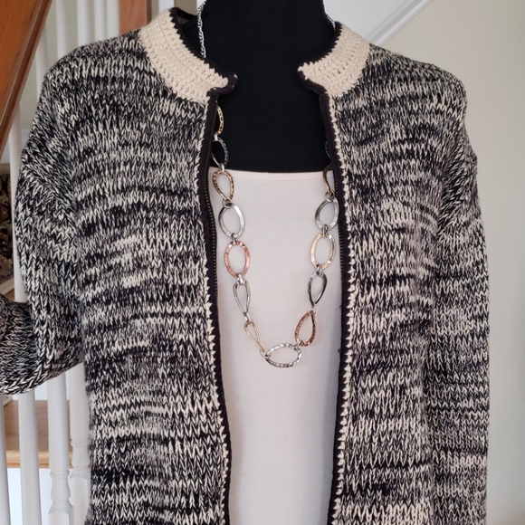 J.JILL💛INCREDIBLEY SOFT 100% COTTON KNIT SWEATER - Picture 3 of 13